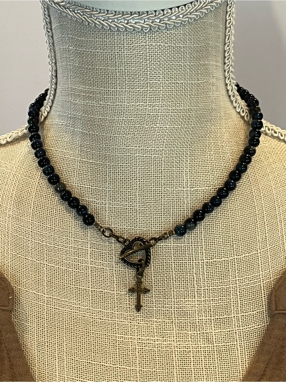 Lapis Beaded Necklace